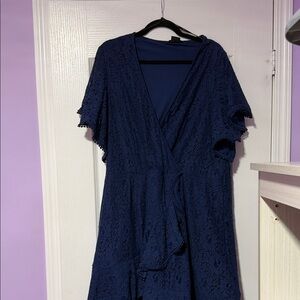 City Chic Deep Blue Dress